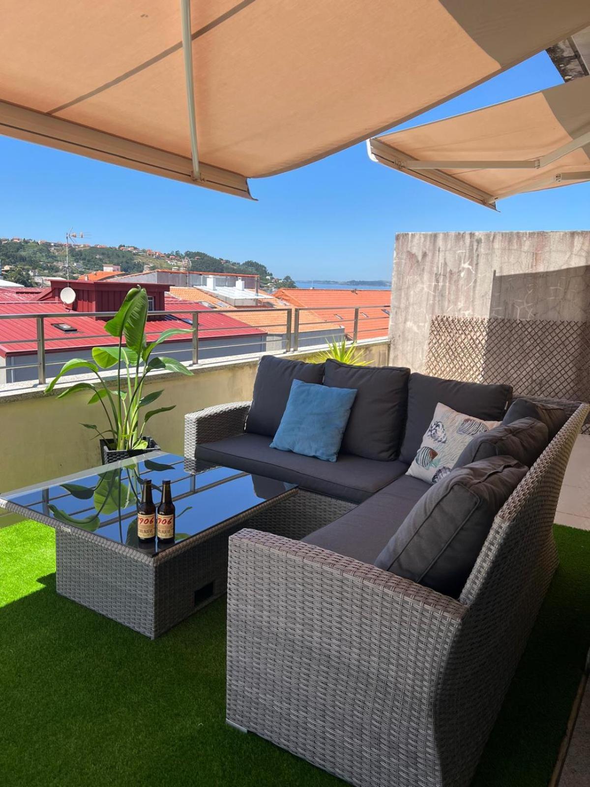 Appartamento Atico Exclusivo Bueu Centro, 50M Playa Esterno foto